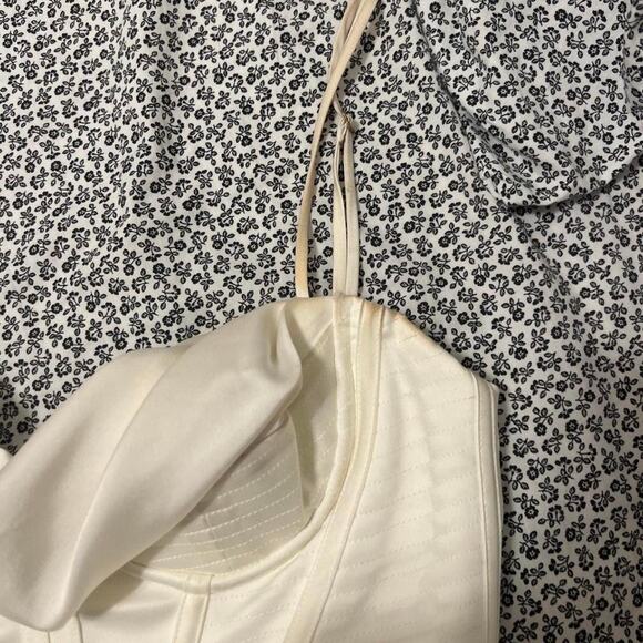 House of CB myrna ivory corset slip dress midi length in size small - Picture 7 of 8